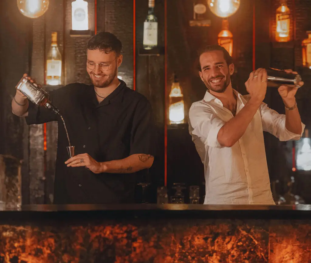 Die Gründer des Schweizer Cocktail Catering Service The Drinkery
